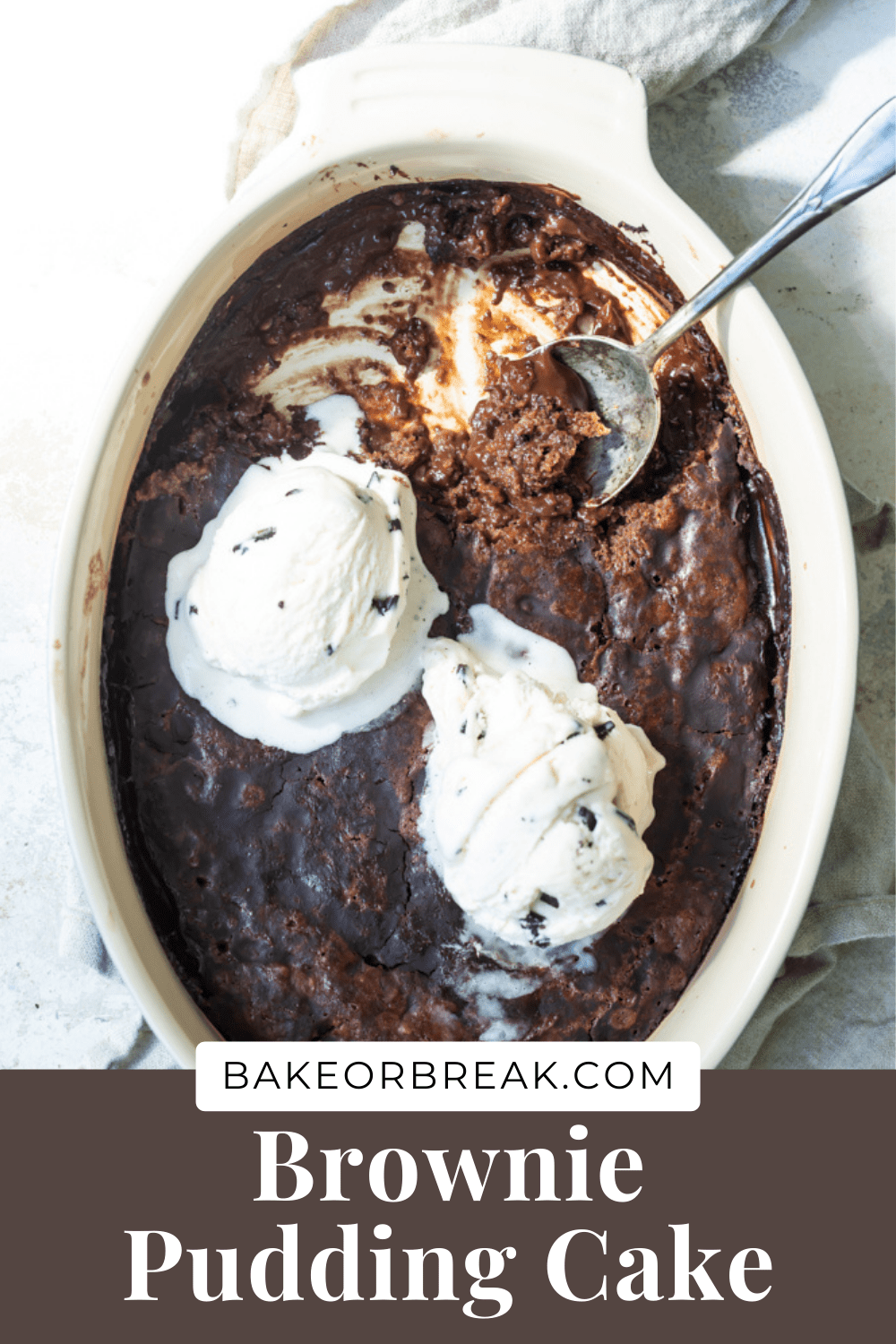 Easy Brownie Chocolate Pudding Cake Bake Or Break