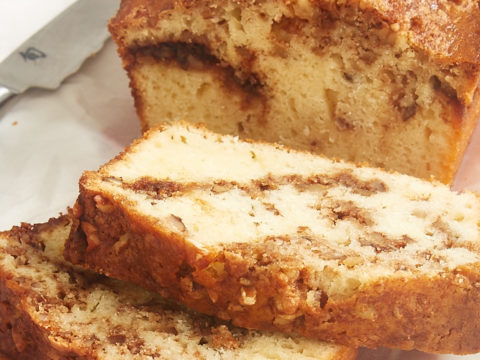 Gluten-Free Cinnamon Roll Pound Cake with Vanilla Drizzle Recipe -  BettyCrocker.com