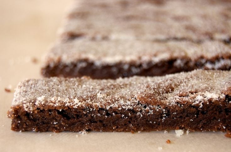 Chocolate Shortbread Fingers