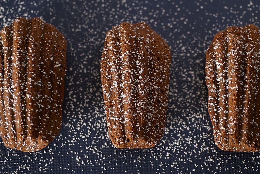 Dark Chocolate Madeleines