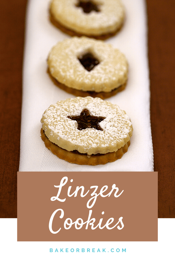 Linzer Cookies bakeorbreak.com