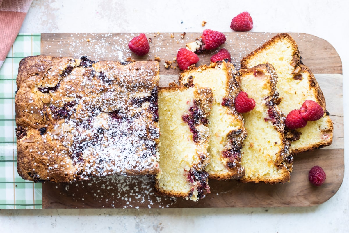 Raspberry White Chocolate Almond Bread | Bake or Break