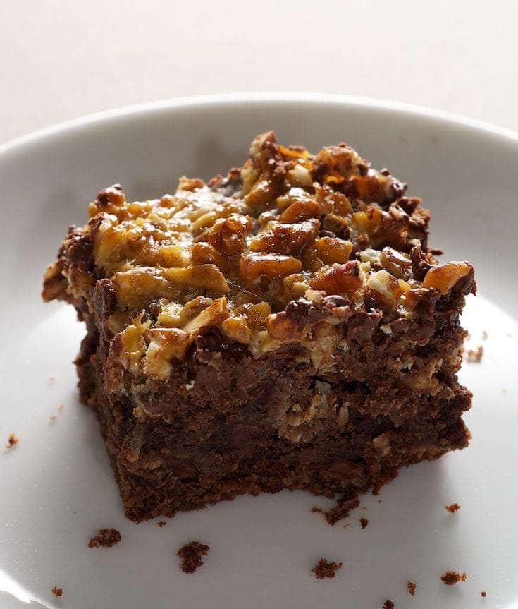 Caramel Coconut Pecan Brownies