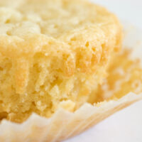 close up of a White Chocolate Chip Blondie