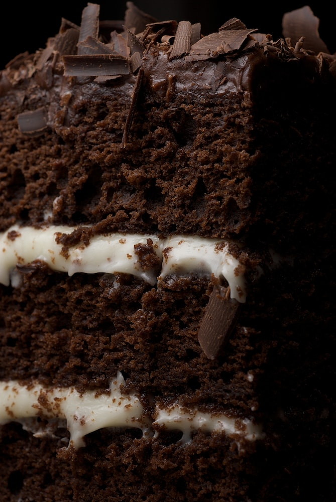 Chocolate Layer Cake with Cream Cheese Frostings