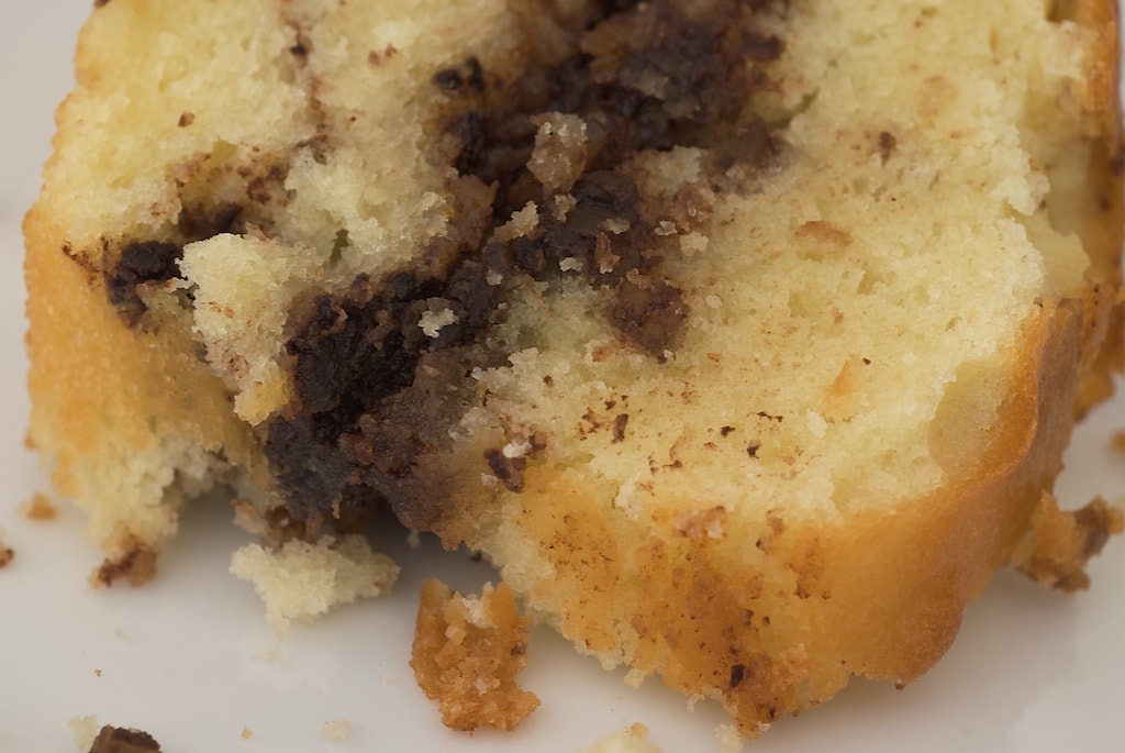 Sour Cream Coffee Cake with Chocolate and Nuts is a wonderfully delicious cake that's just as good for a morning treat as it is for dessert.