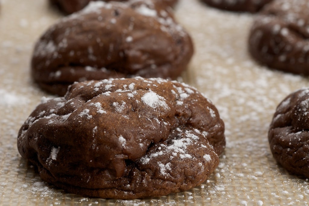 Chocolate and coffee are a perfect pair in these Chocolate Espresso Cookies. - Bake or Break