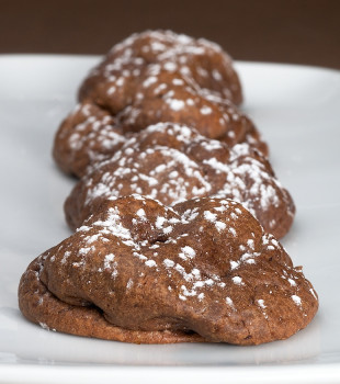 Chocolate and coffee are a perfect pair in these Chocolate Espresso Cookies. - Bake or Break