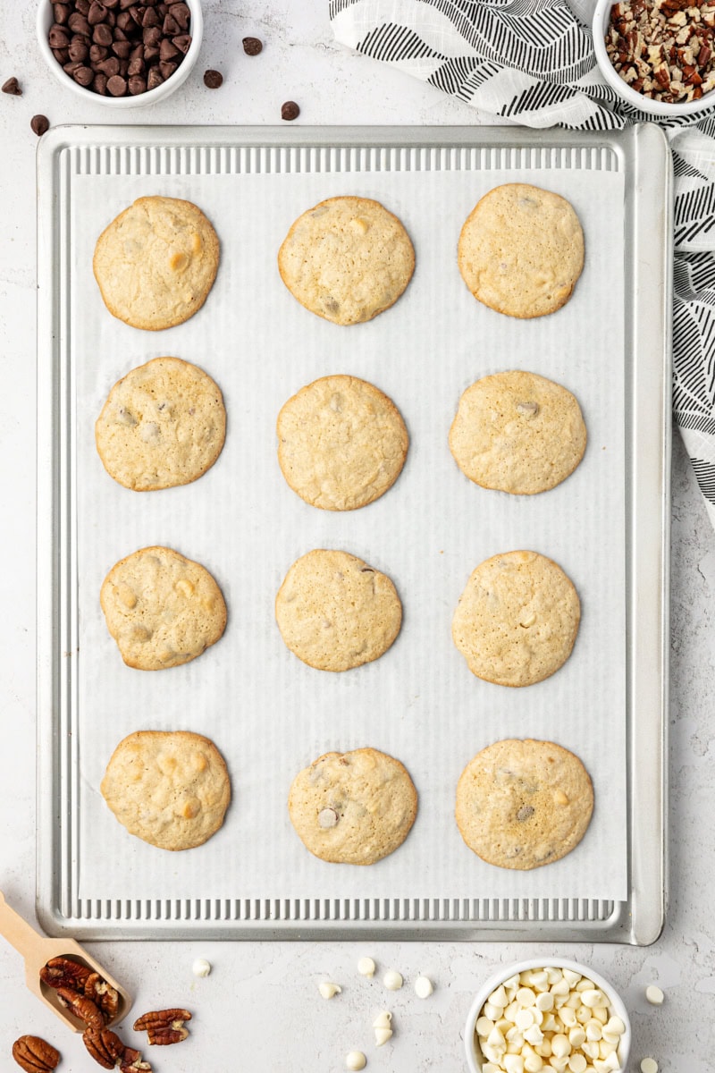 Black And White Chocolate Chip Cookies 