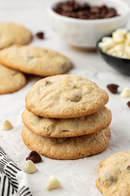 Black and White Chocolate Chip Cookies | Bake or Break