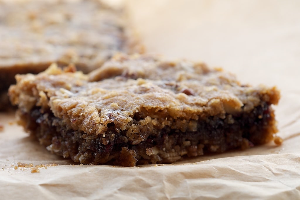 Blueberry Jam Bars combine your favorite jam with a buttery, nutty, oat crust.