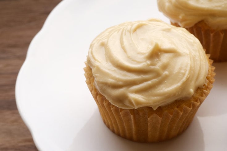 Brown Sugar Pound Cakes with Brown Sugar Cream Cheese Frosting