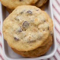 Chocolate Macadamia Peanut Butter Chip Cookies are packed with all kinds of good things. They're sweet, nutty, and irresistible! - Bake or Break
