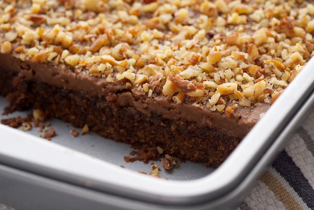 Coca-Cola Cake is a wonderfully sweet, rich, nutty cake. Great for feeding a crowd!