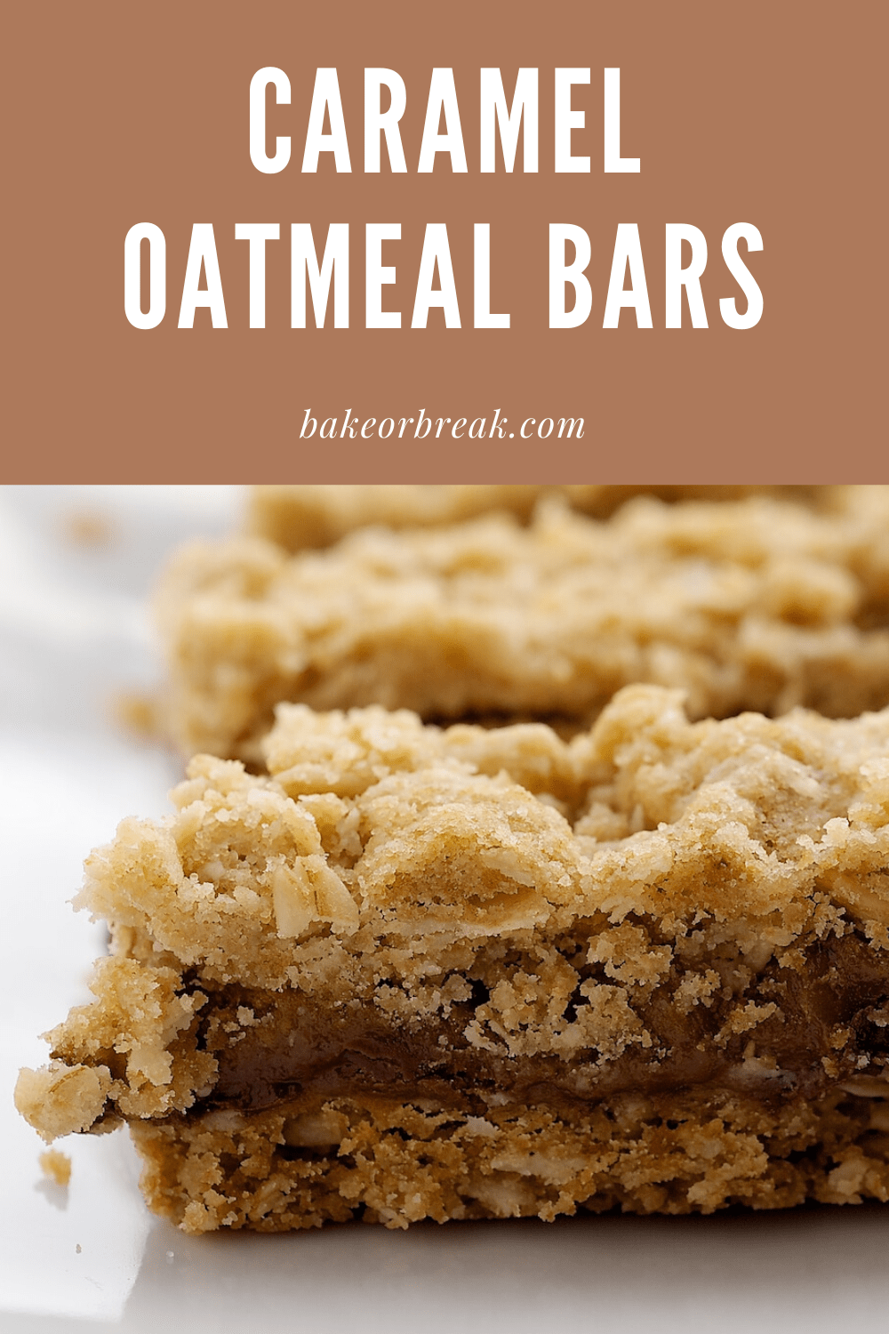 Caramel Oatmeal Bars with Chocolate Chips | Bake or Break