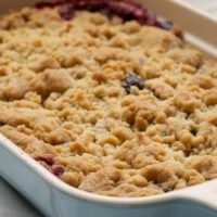 Mixed Berry Cobbler