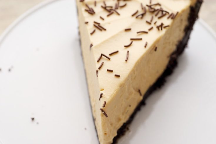 Salted Caramel Icebox Pie