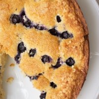 Simple Blueberry Cake