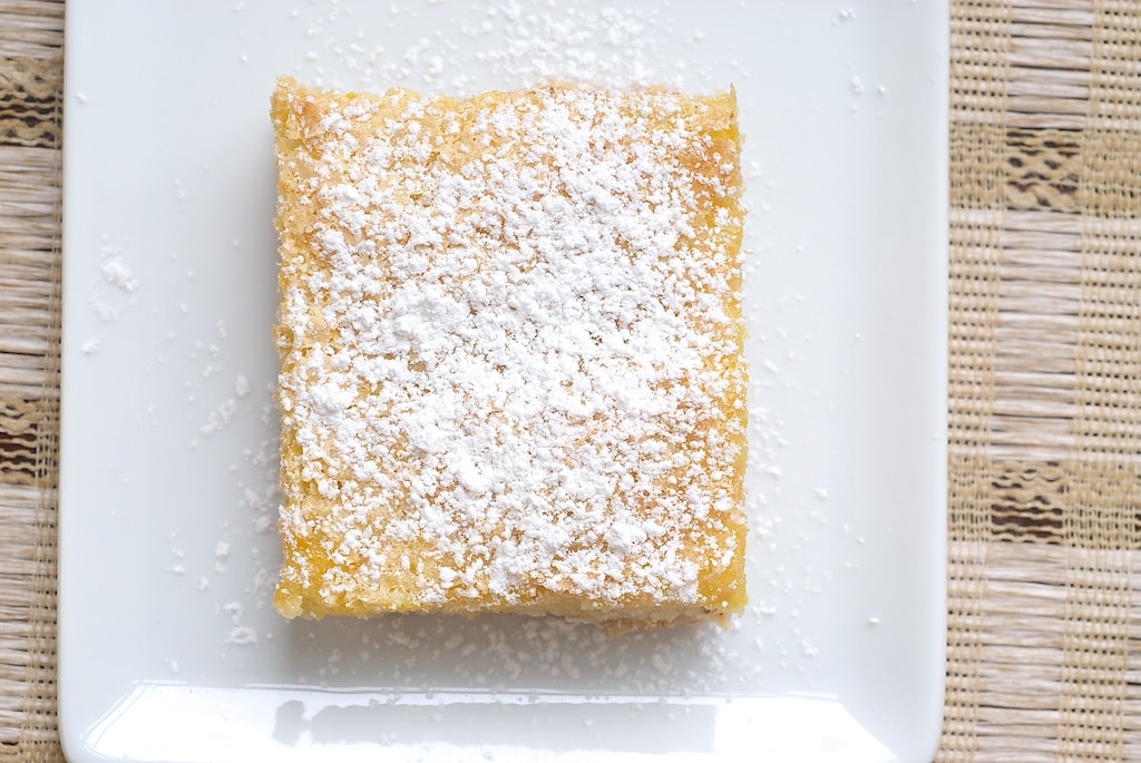 Fresh orange juice and zest take center stage in these sweet and simple Orange Bars! - Bake or Break