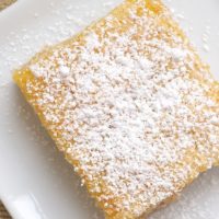 Fresh orange juice and zest take center stage in these sweet and simple Orange Bars! - Bake or Break