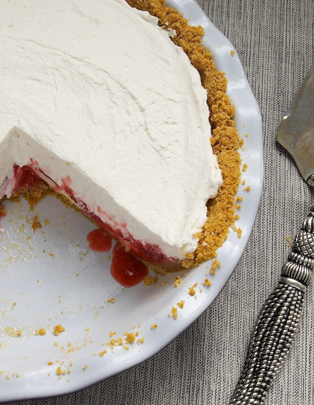 Strawberry Icebox Pie Bake or Break