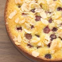 Almond Cherry Cake