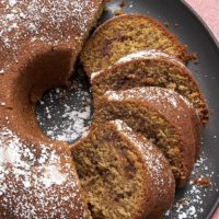 Peanut Butter and Jelly Bundt Cake is a wonderfully simple and delicious cake featuring one of everyone's favorite flavor combos - peanut butter and jelly! - Bake or Break