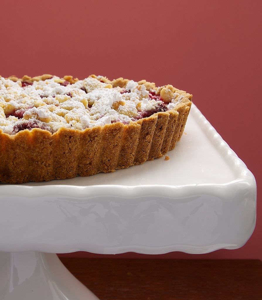 Raspberry Almond Crumb Tart | Bake or Break