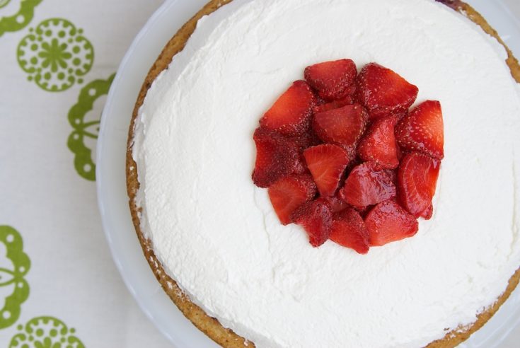 Lemon-Strawberry Shortcake