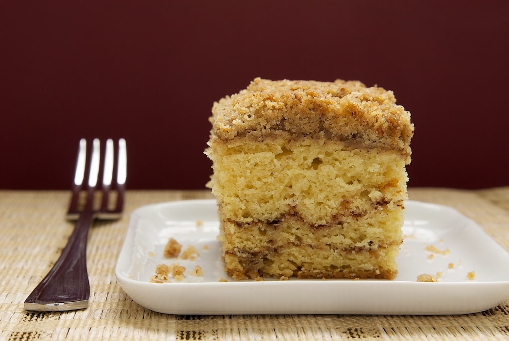 Sour Cream Coffee Cake with Chocolate Cinnamon Swirl | Bake or Break