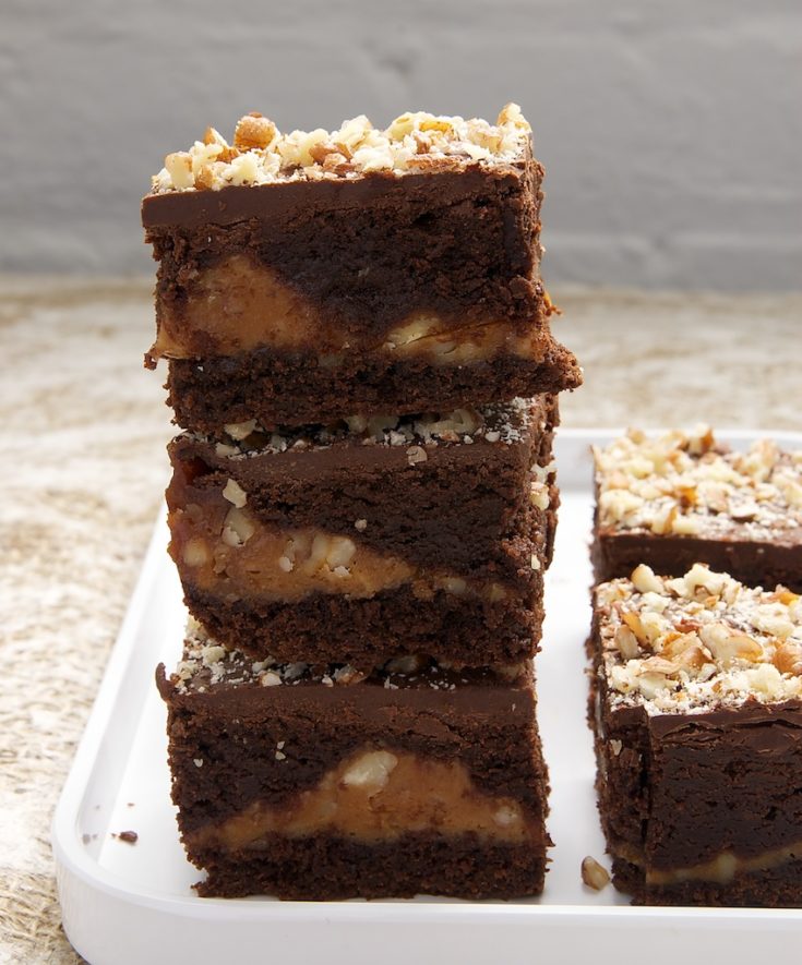 Caramel Pecan Brownies