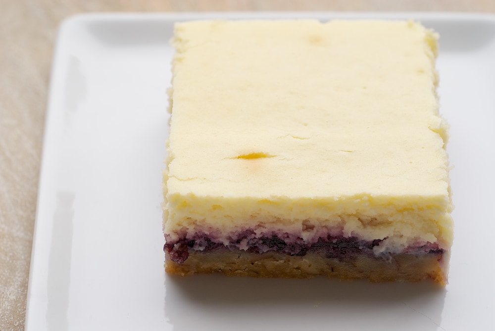 Lemon Blueberry Cheesecake Bars | Bake or Break