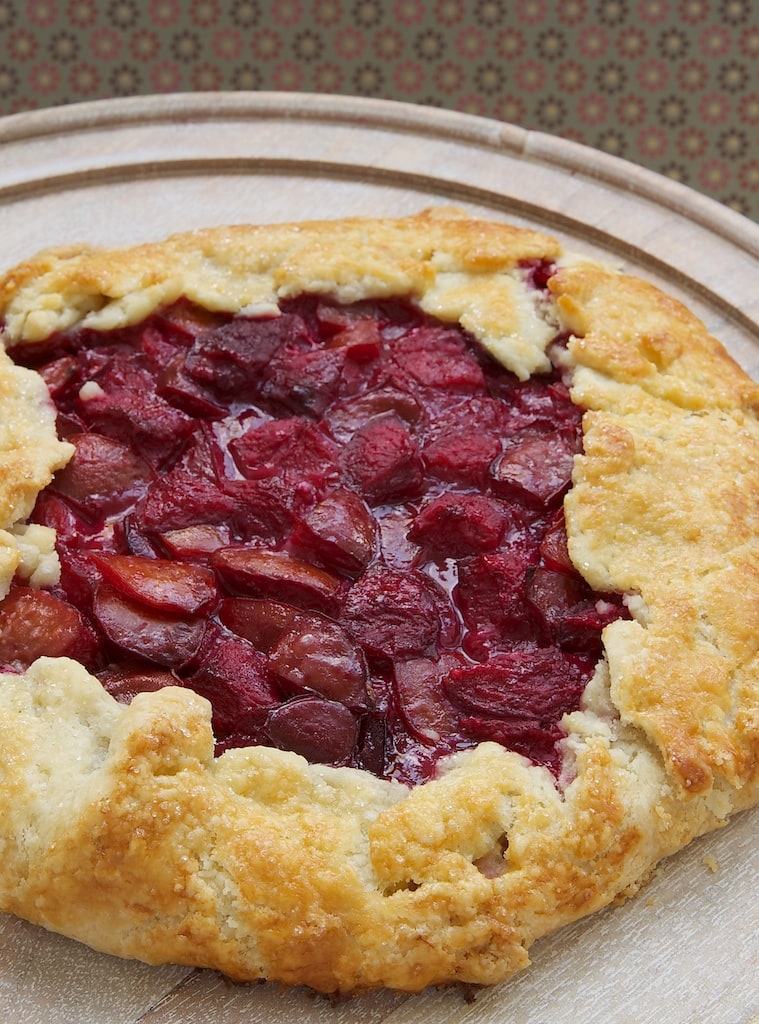 Simplify pie baking with this easy Plum and Almond Crostata that's full of amazing flavor! - Bake or Break