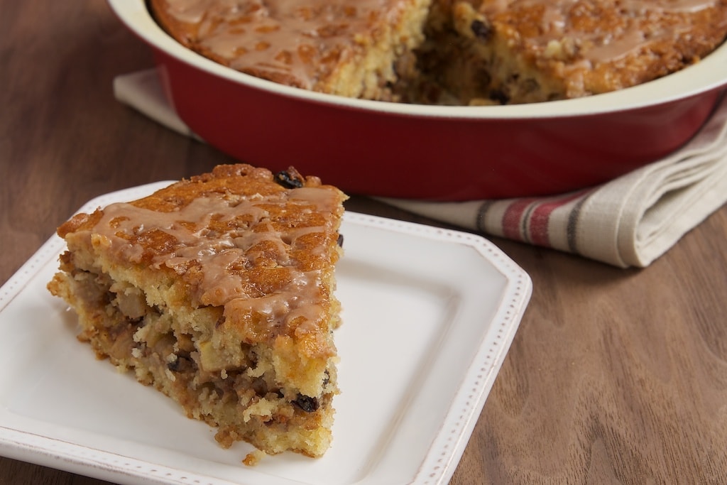 Apple Streusel Coffee Cake is a buttery, sweet cake packed with apples, currants, pecans, brown sugar, and cinnamon.