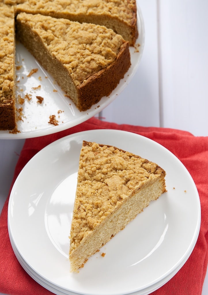 Brown Butter Sour Cream Coffee Cake is an absolutely lovely cake. I just love that crumb topping! - Bake or Break