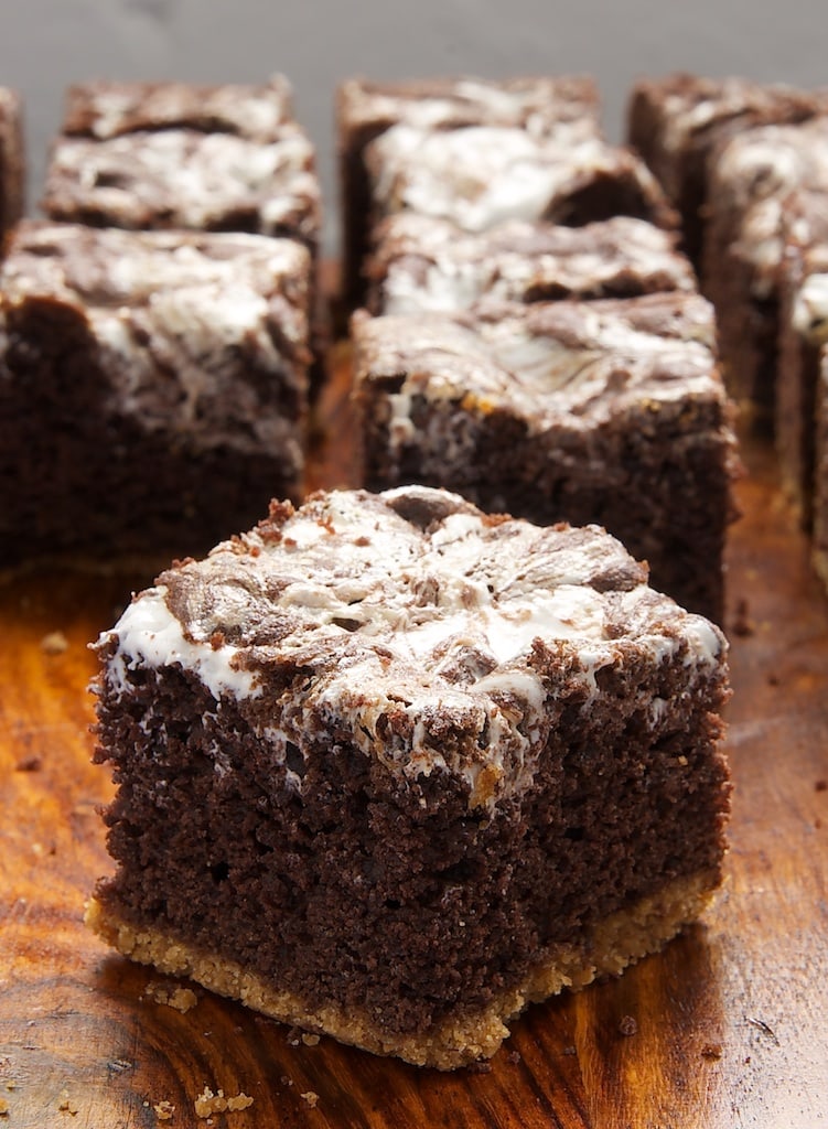 S'mores Brownies - Brown Eyed Baker