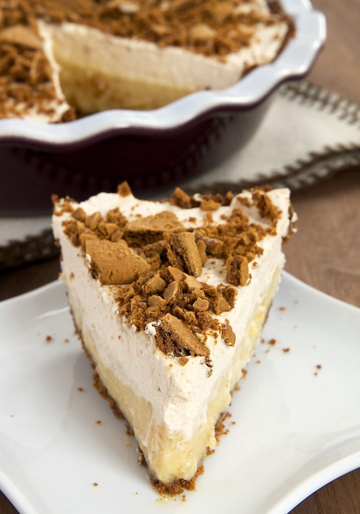 Apple-Pear Butter Pie with Gingersnap Crust