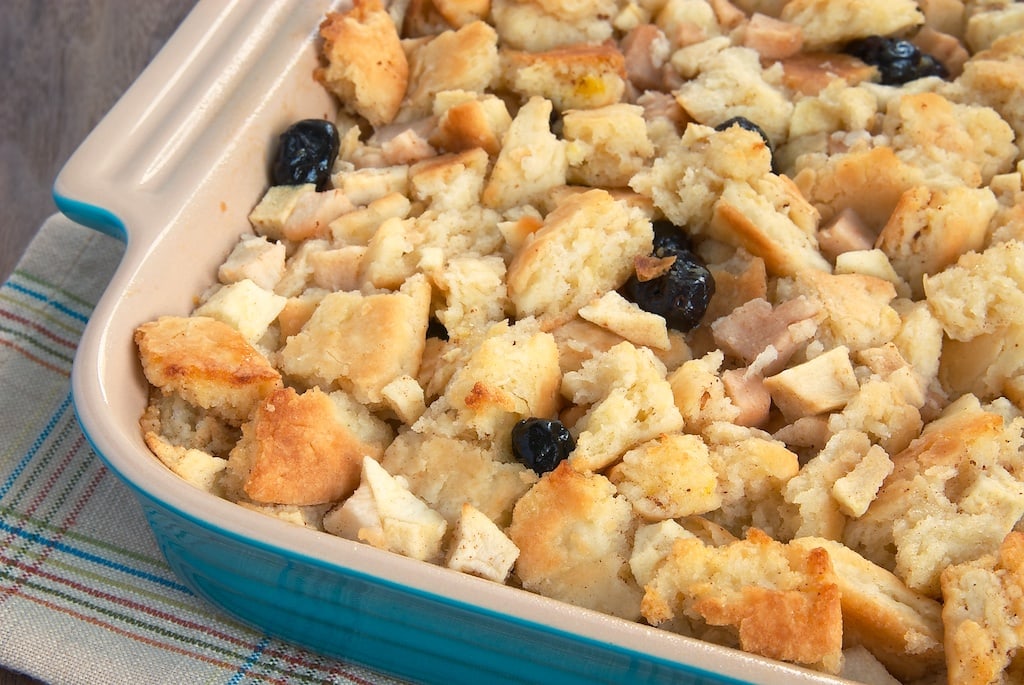 Apple, Pear, and Cranberry Biscuit Pudding | Bake or Break