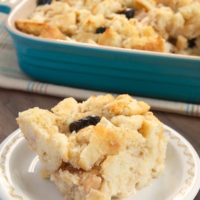 Biscuits offer a unique twist on bread pudding. Perfect for everything from breakfast to dessert!