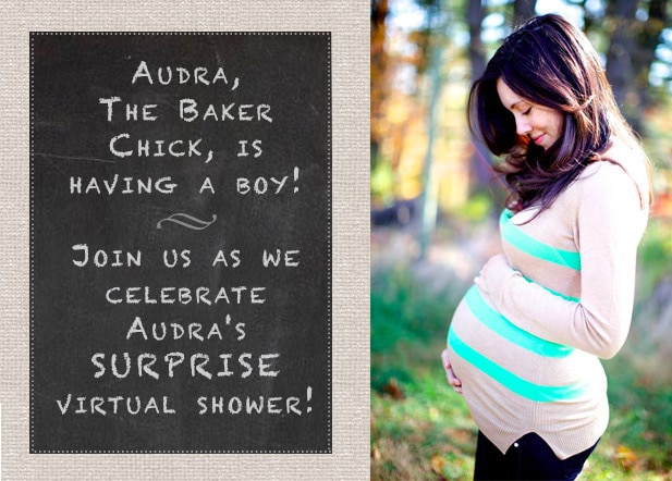 Audra's Virtual Baby Shower | Bake or Break