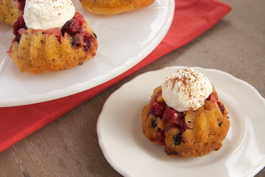 Mini Cranberry Chocolate Upside-Down Cakes | Bake or Break