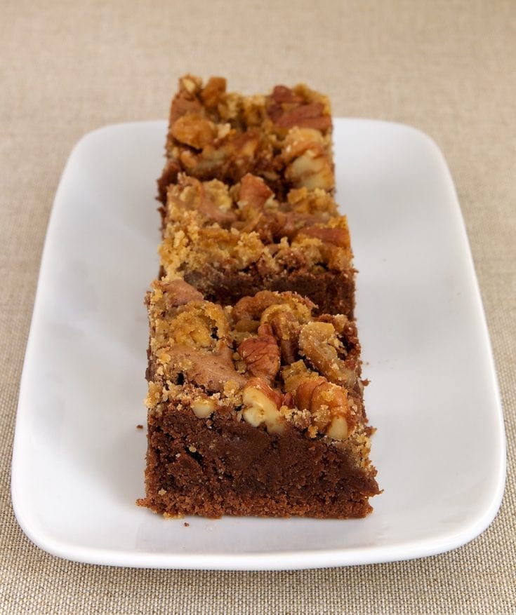 Praline Brownies
