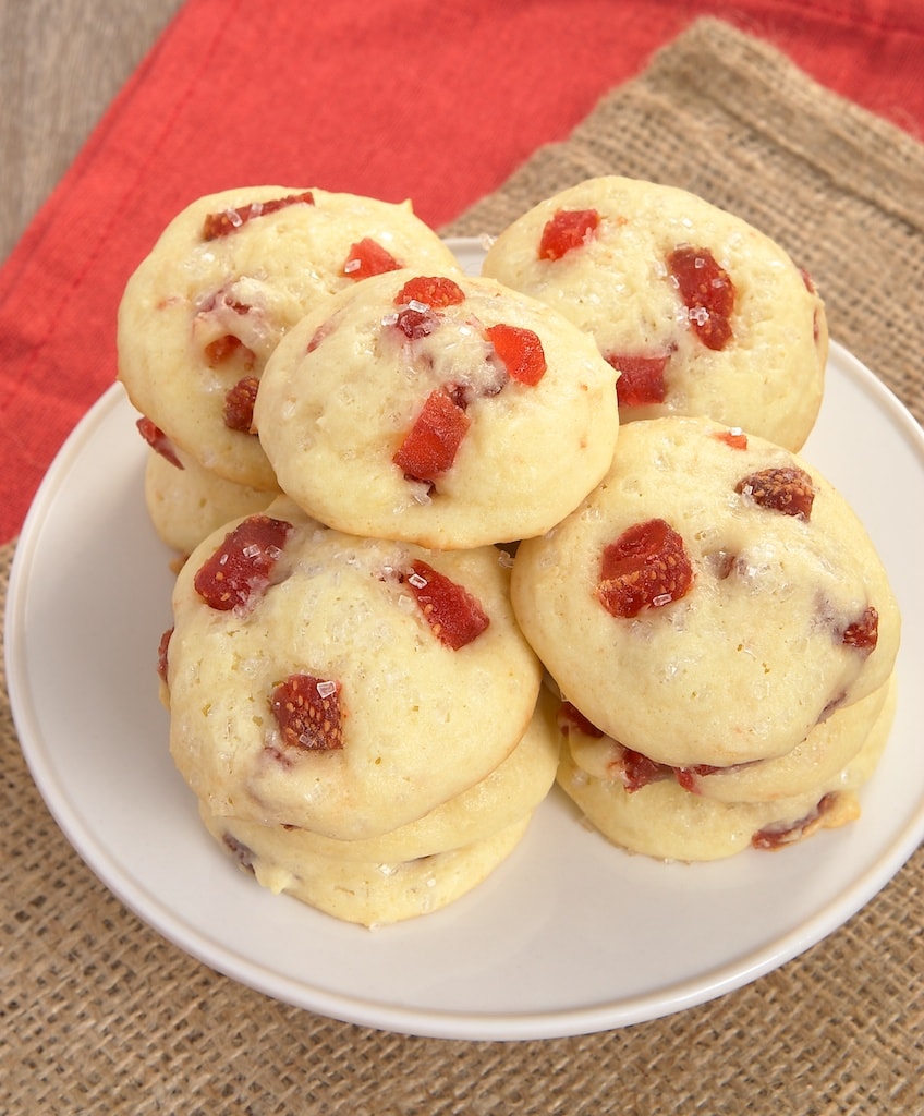 Strawberry Cream Cheese Cookies