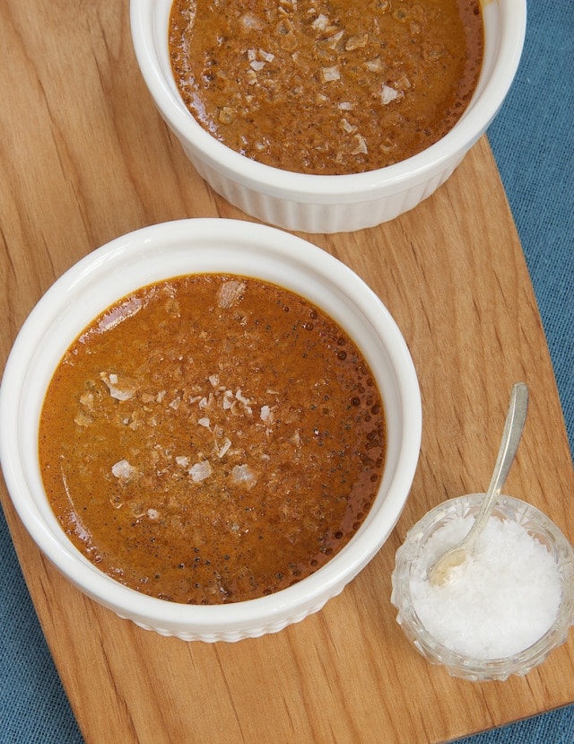 Salted Caramel Pots de Creme Bake or Break