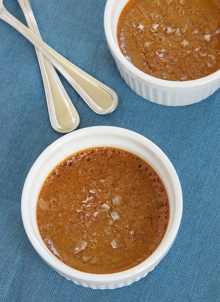 Salted Caramel Pots de Creme - Bake or Break