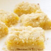 Lemon Almond Crumb Bars