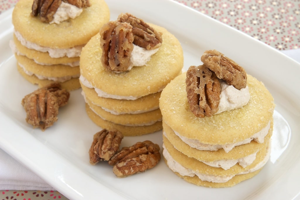 Cinnamon-Shortbread Icebox Cookie Stacks | Bake or Break