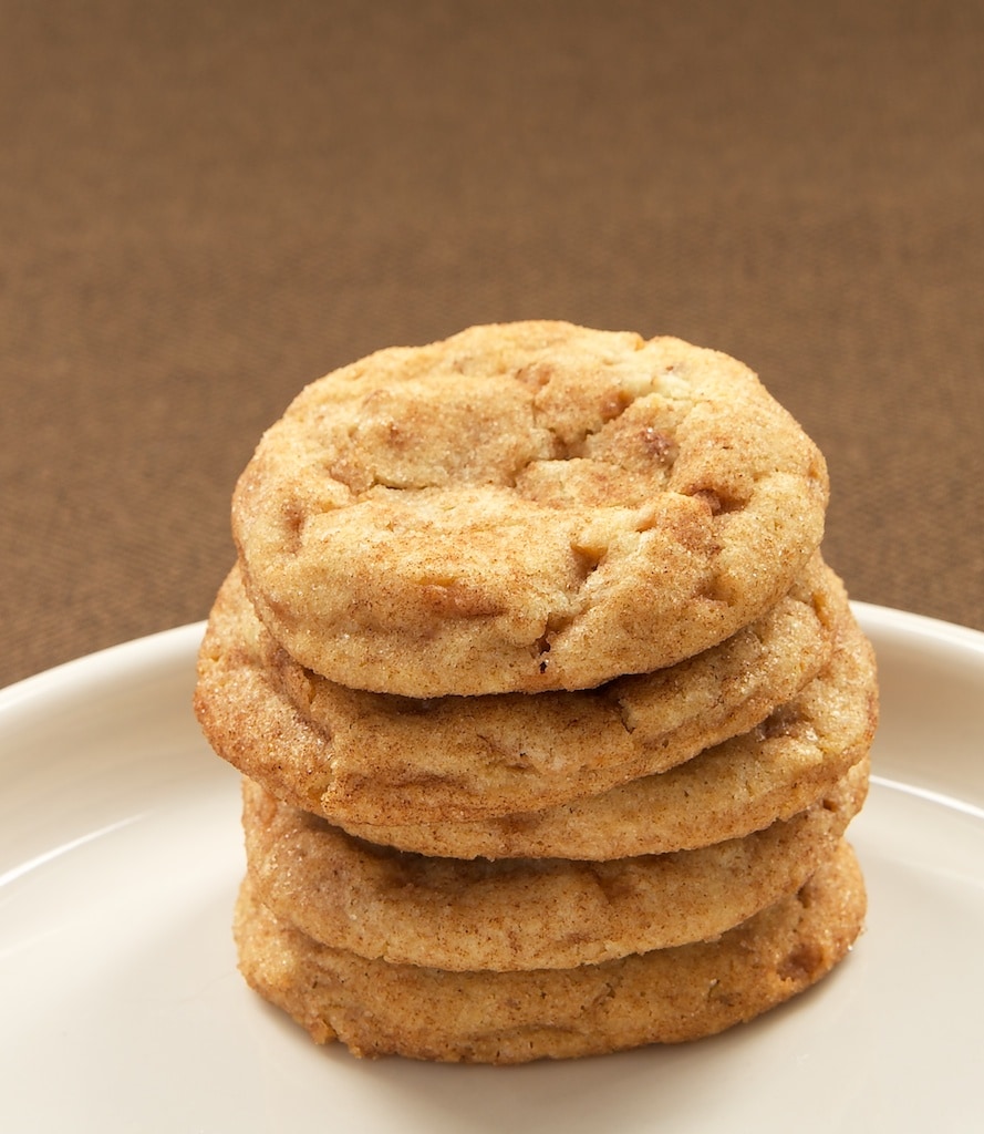 Toffee-Pecan Snickerdoodles are a delicious twist on traditional Snickerdoodles!