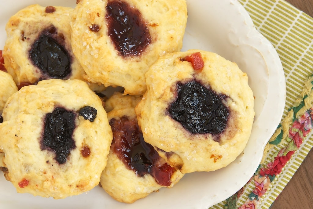 Berry and Cream Thumbprint Scones | Bake or Break