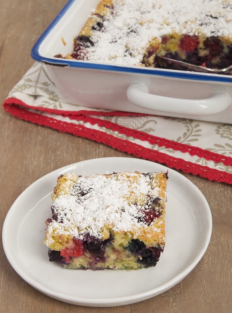 Moist Berry Pudding Cake | Bake or Break